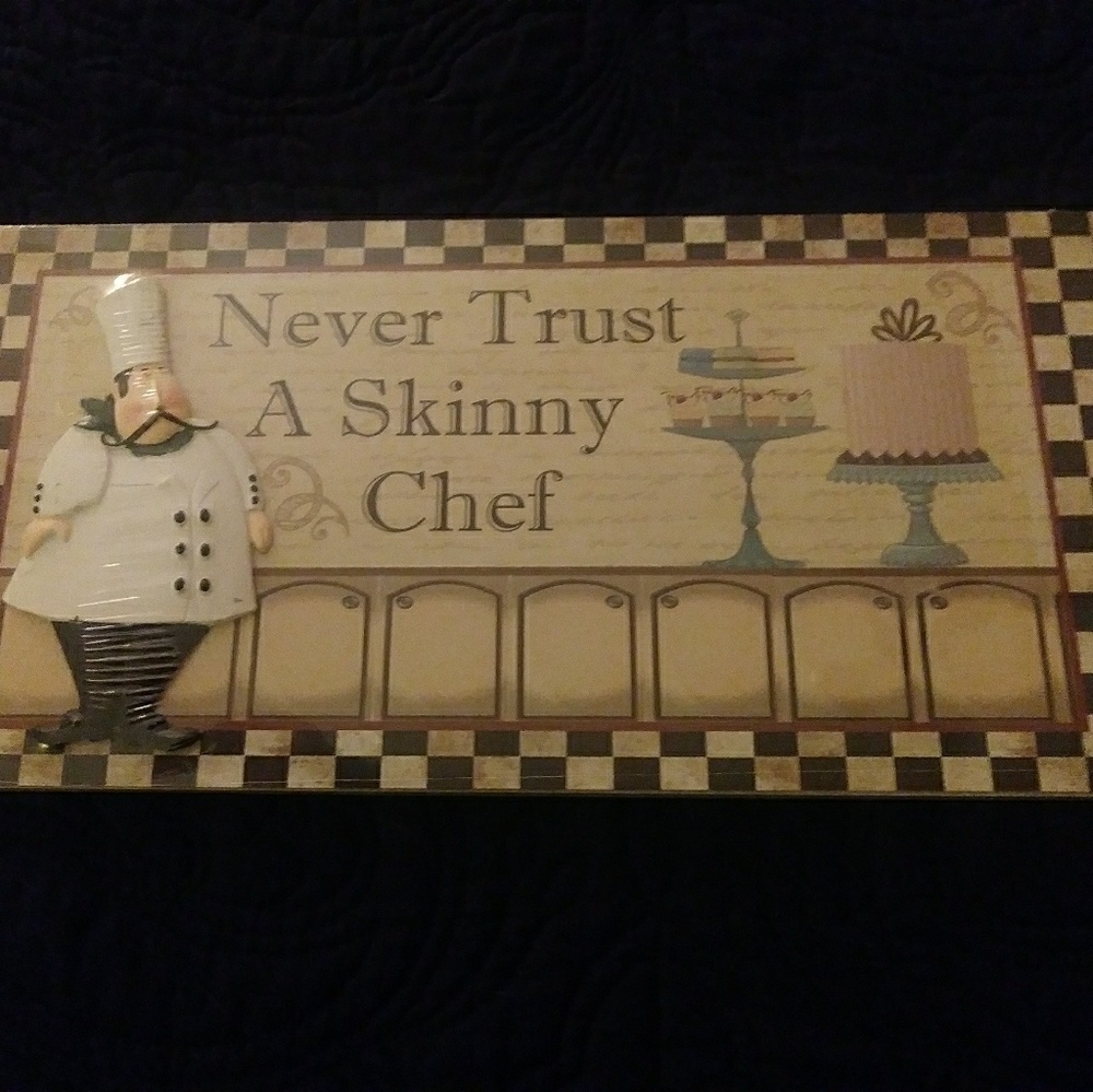 Kitchen decor. Wall plaque